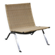 Chaise longue modèle PK22 de Poul Kjærholm réalisée par Fritz Hansen