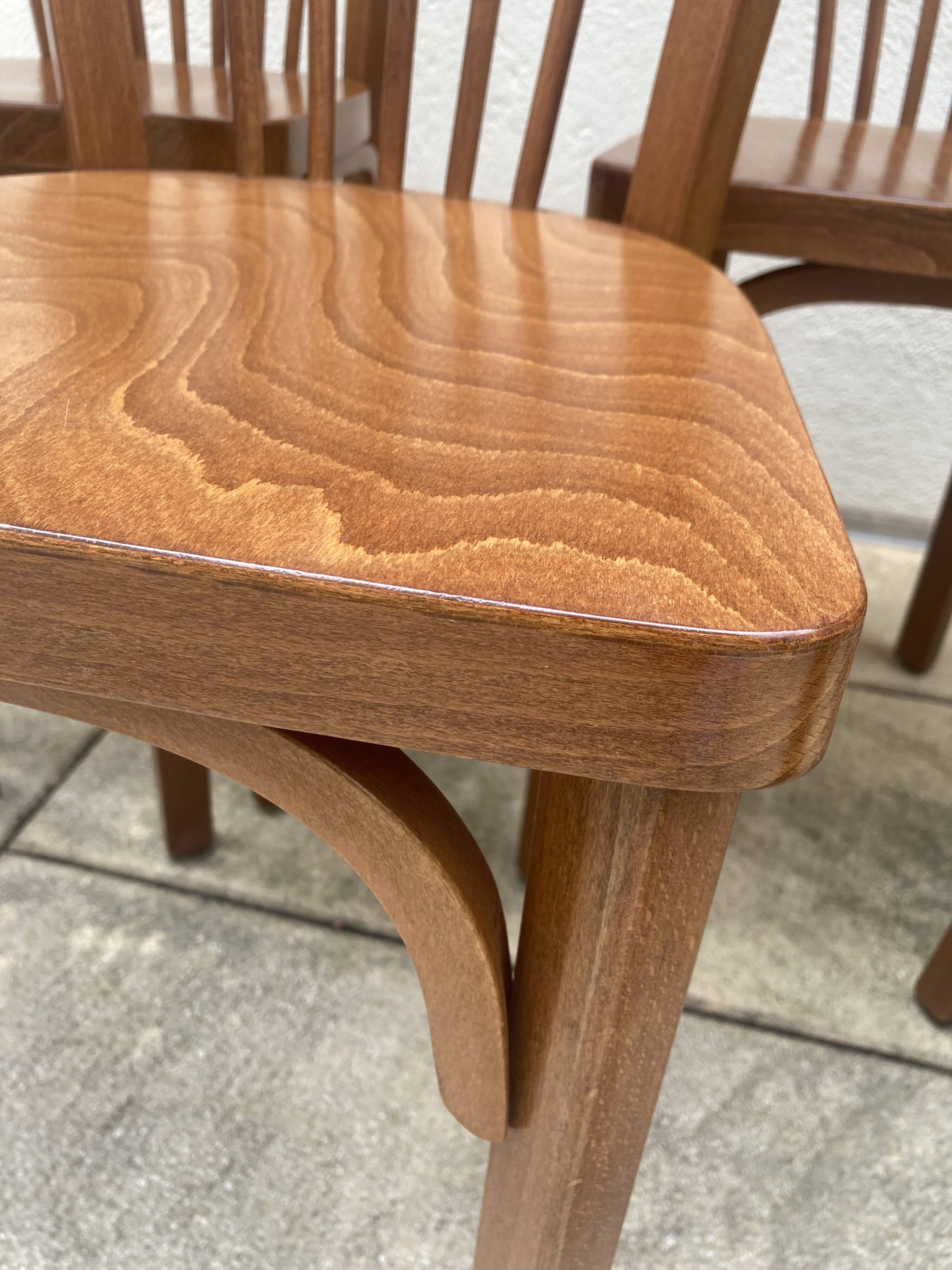 6 Baumann bistro chairs