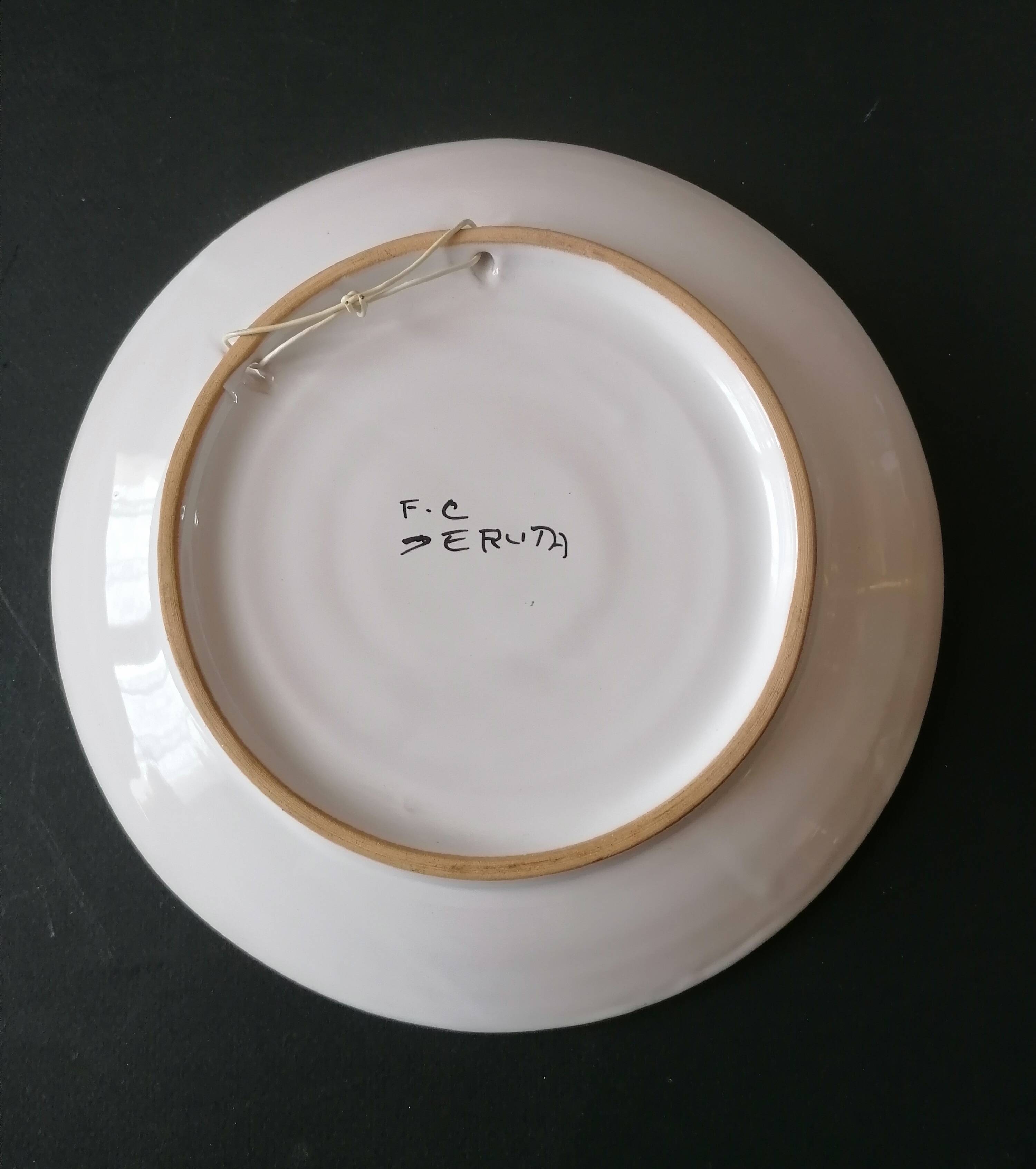 Raffaellesco plate from Deruta