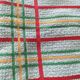 Ensemble nappe et 11 serviettes coton damassé vintage