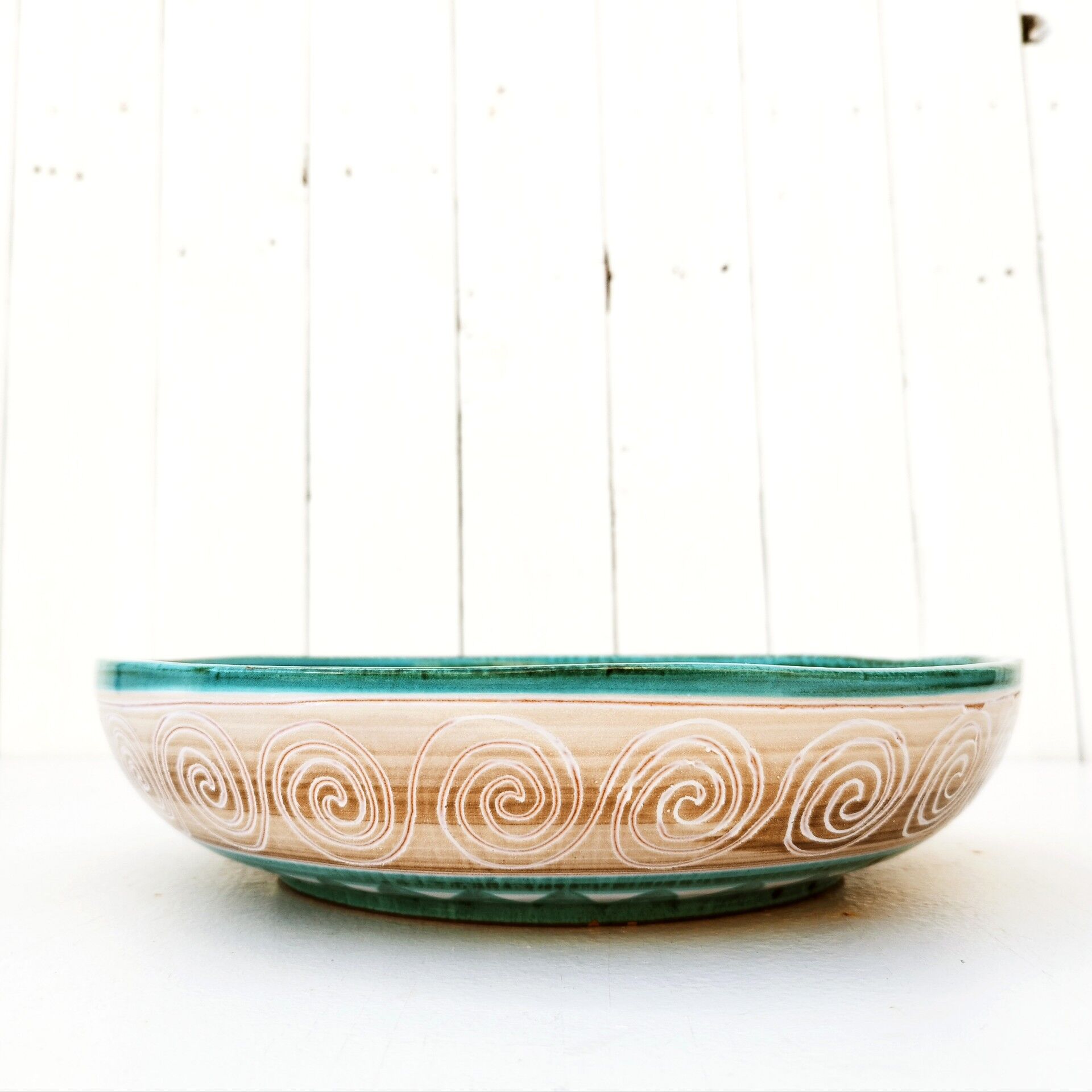 Round ceramic dish Robert Picault Vallauris