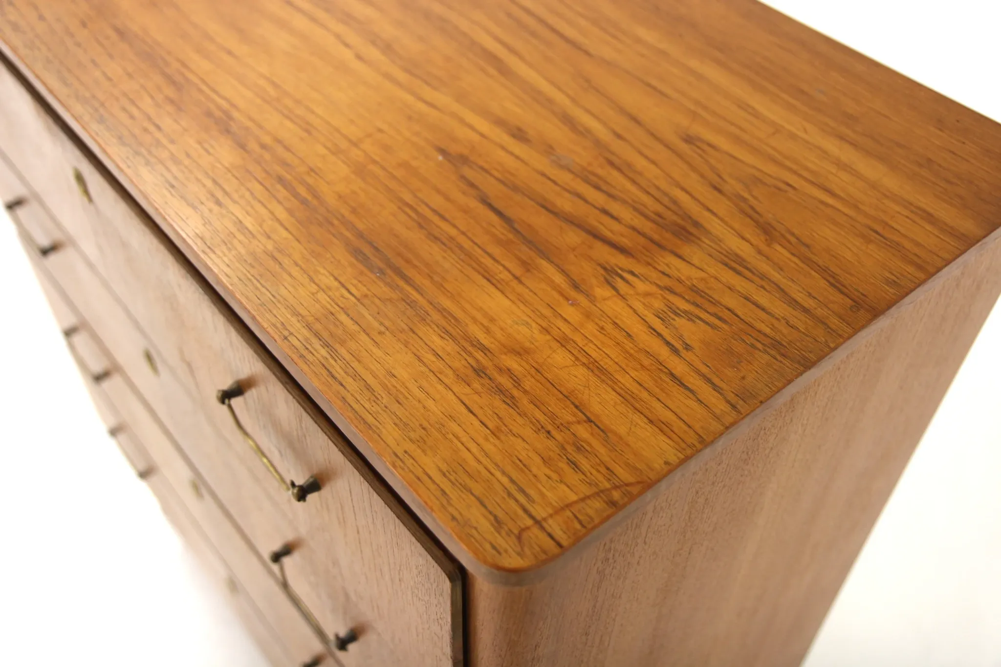Scandinavian birch commode, Swedish modern, Sweden, 1950