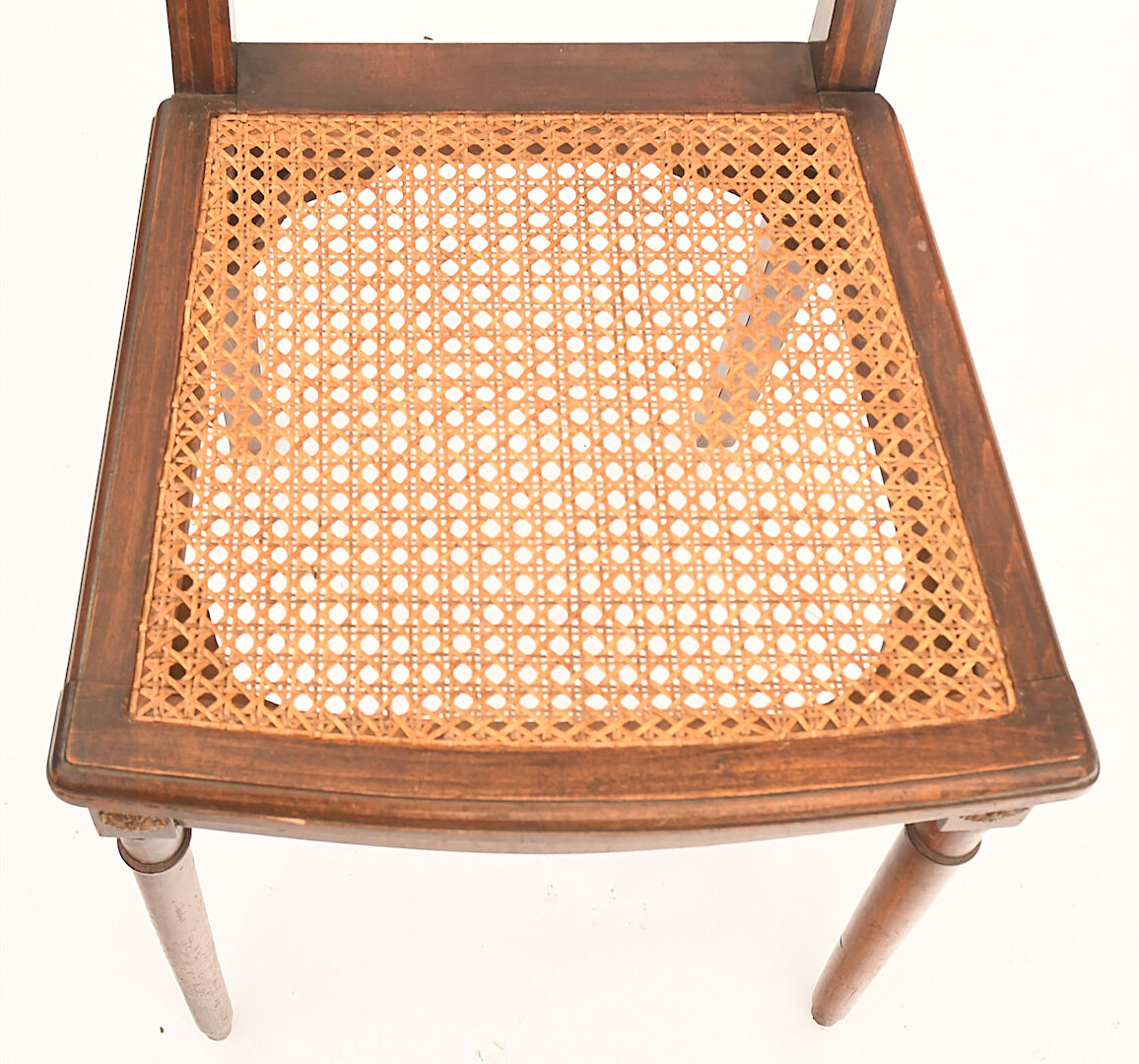 Canned chair from the 1900s period
