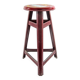Mascotte Red Metal Stool – 1950s Cigarette Advertising Collectible