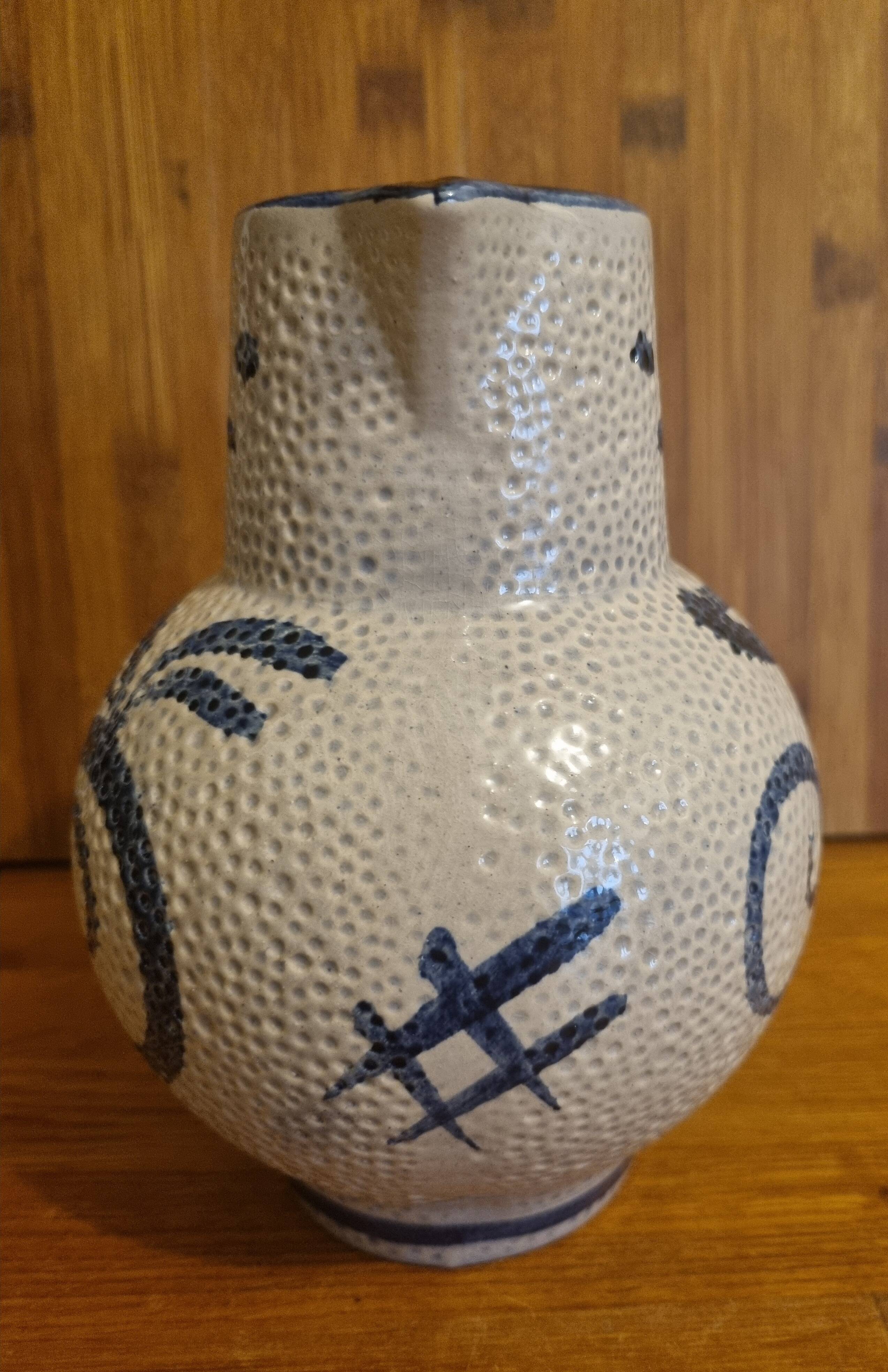 Scheurich West Germany 418-18 pitcher-shaped vase