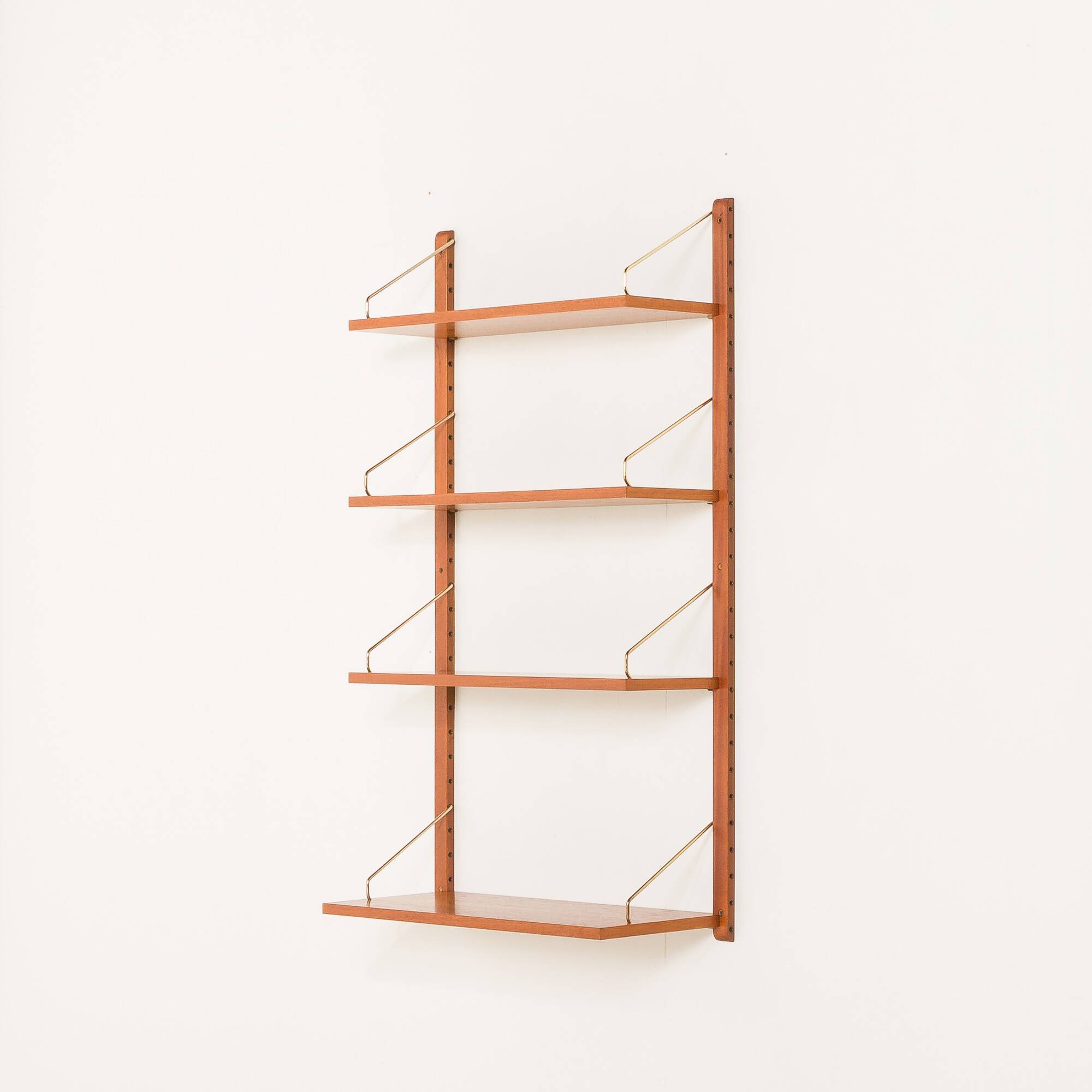 Poul Cadovius shelving unit in teak for Cado, Denmark, 1960s