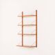 Poul Cadovius shelving unit in teak for Cado, Denmark, 1960s