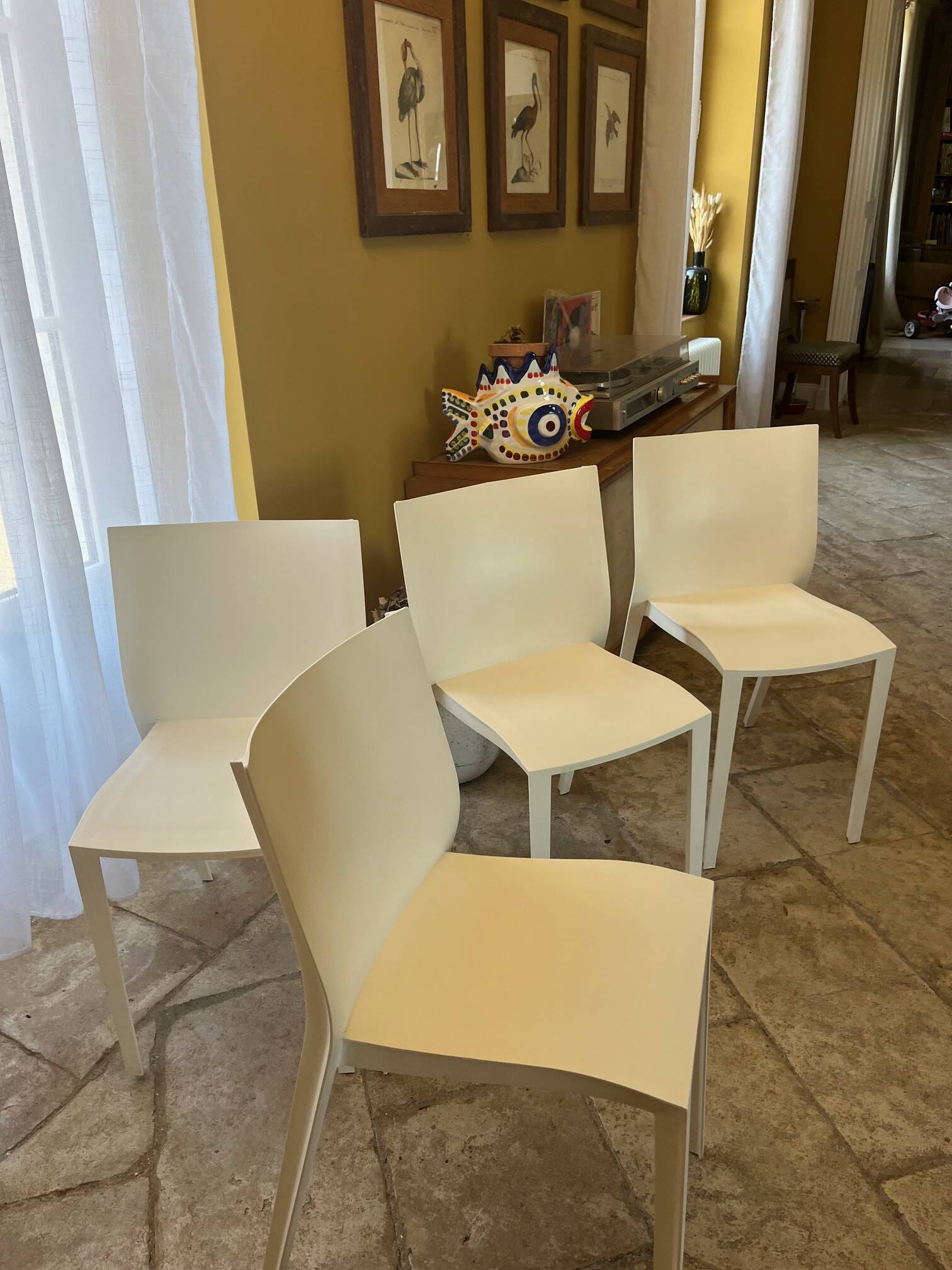 4 superb slick-slick chairs by Philippe Starck for Xo Design