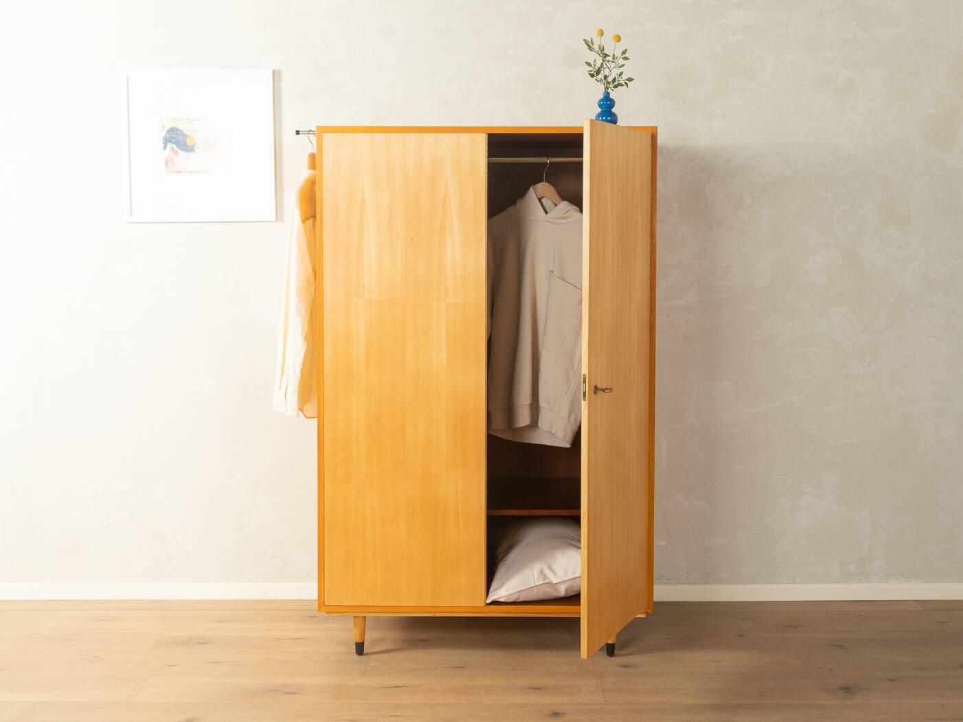 Classic wardrobe from the IDEE Möbel series by Erich Stratmann for Oldenburger Möbelwerkstätten, 1950s