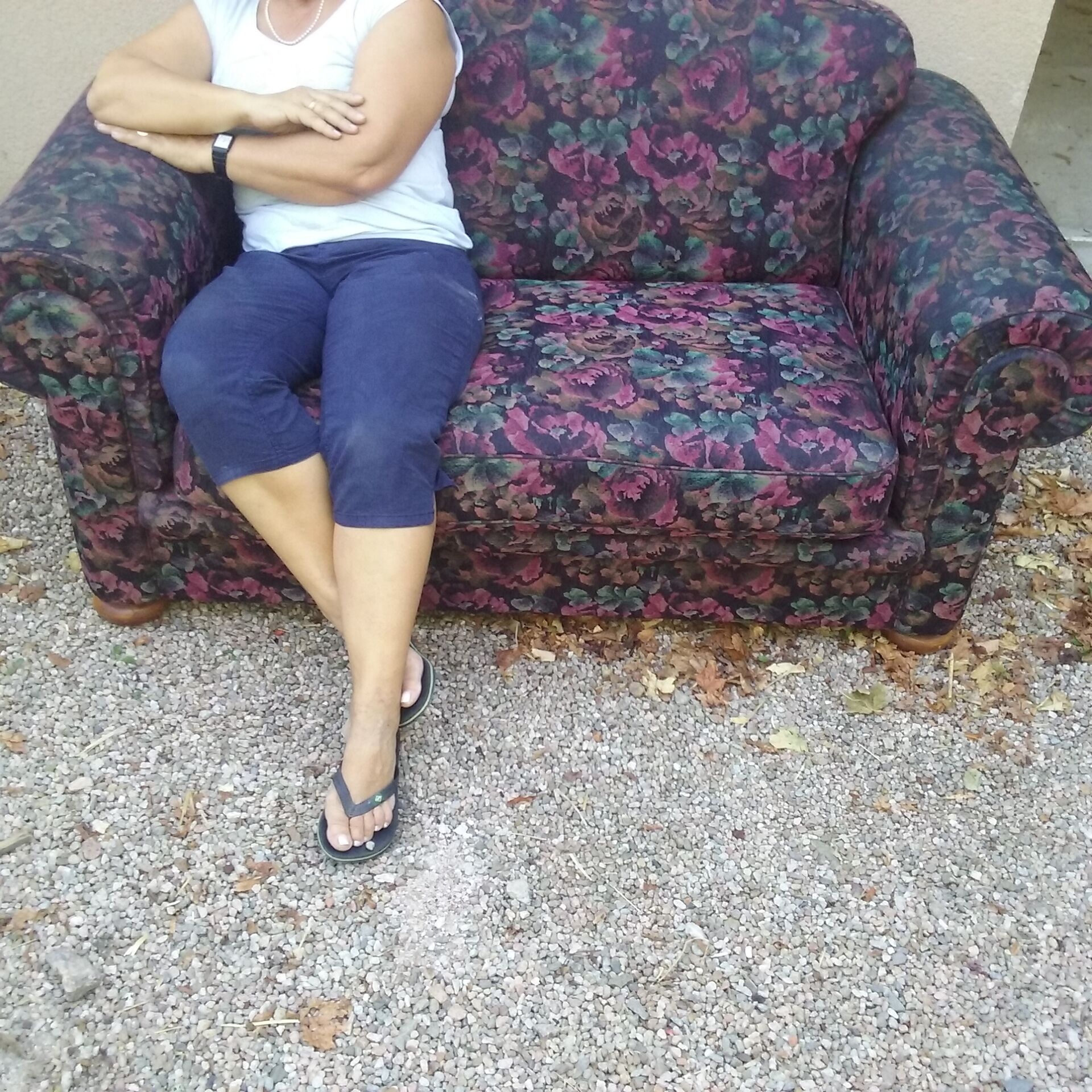 Sofa 2 places style Chesterfield