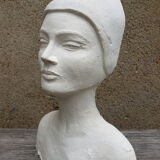Plaster bust