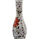 Vintage Vallauris vase attributed to the La Roue workshop – floral decoration A707