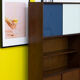 Vintage scandinavian bookcase – 91 cm