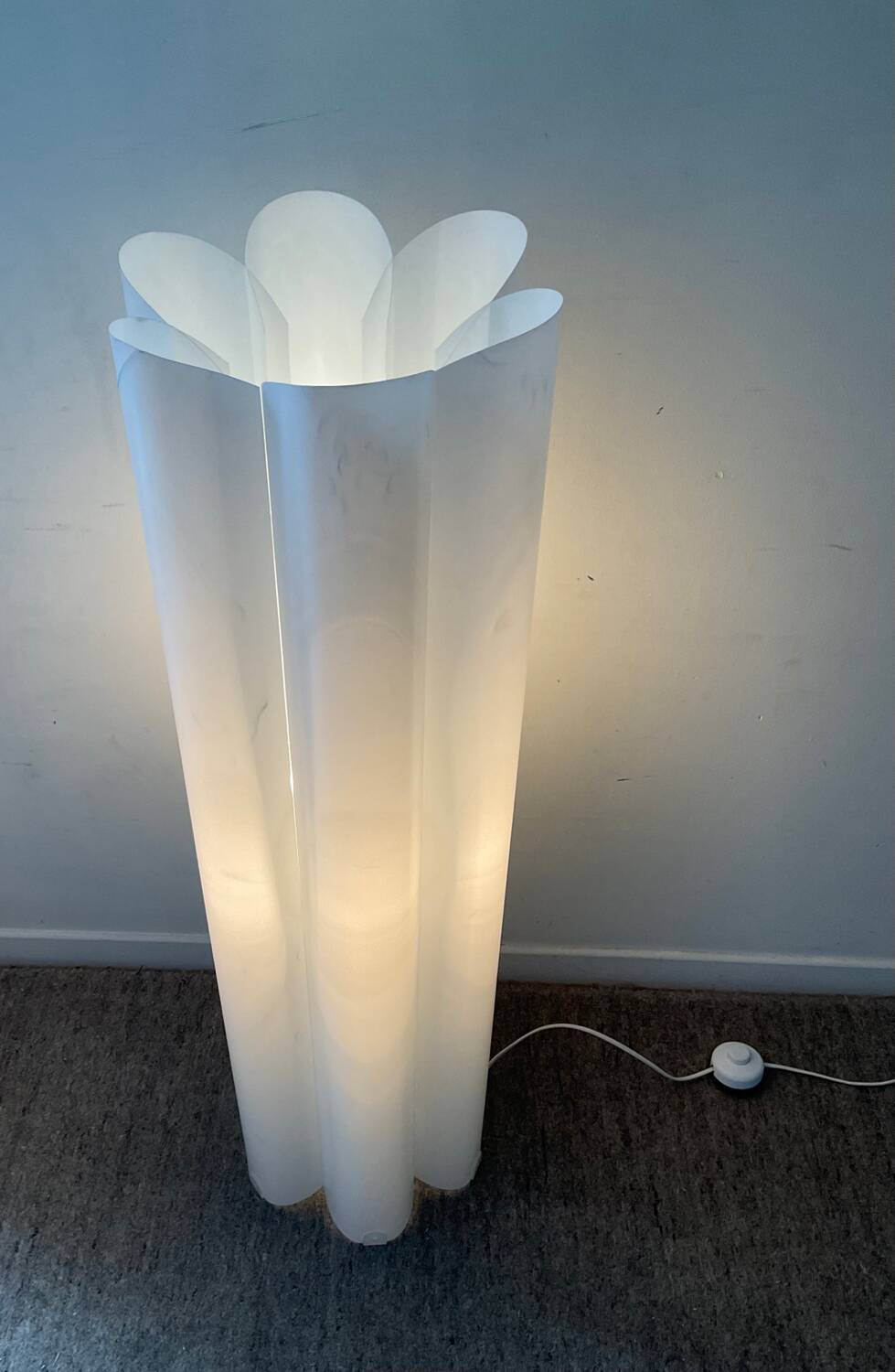 Lampadaire vintage Ikea des années 80-90