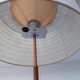 Lampadaire scandinave cuivre et teck