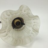 Old brass with tulip gooseneck light