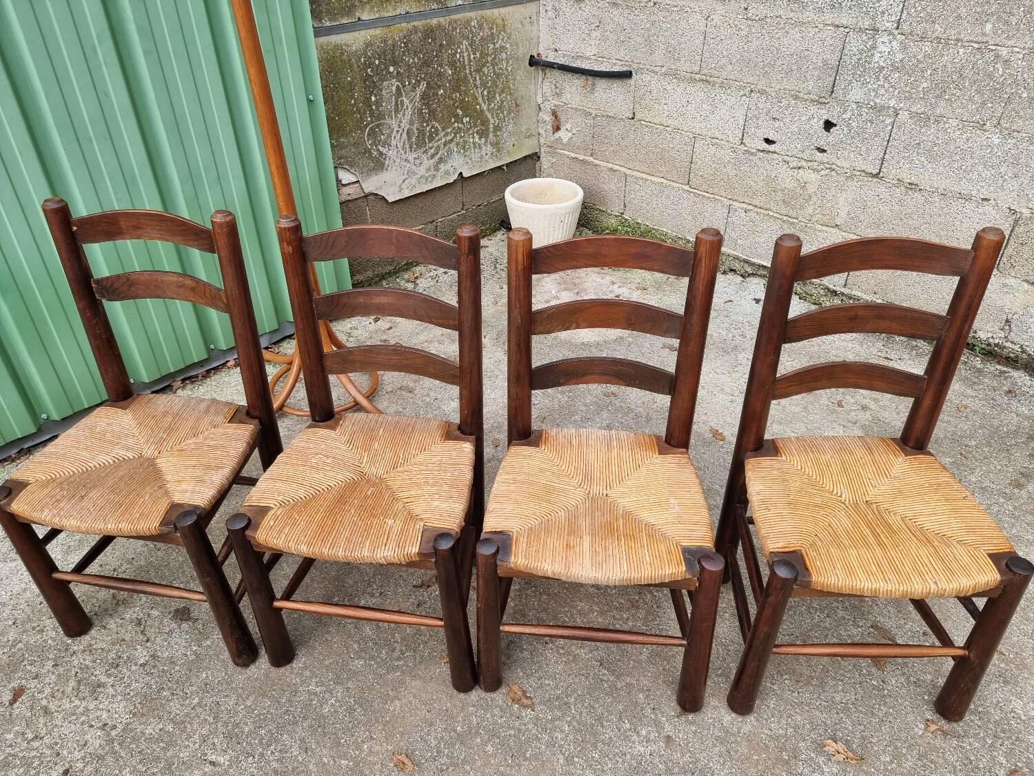 Brutalist chairs