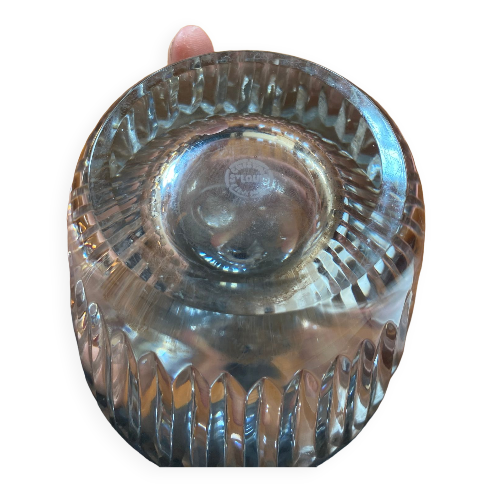 Inlaid Fiddle Table Napoleon III style