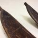 Pair of old wooden skis 1900