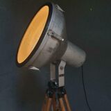 Industrial lamp on a tripod