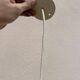 Robert Okholm gilt brass wall light