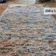 Berber Boujaad rug in rustic wool, 250 x 185 cm, light vintage.