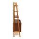 Scandinavian teak bookcase chest of drawers, Sweden, 1960