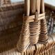 Panier osier marron