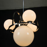 Bauhaus Chrome-plated Chandelier, 1930s