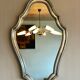 Silver baroque mirror 66x42cm