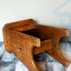 Tabouret art-populaire vintage