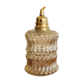 Moulded glass walking lamp
