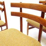 Five 1960s Danish Model 30 Dining Chairs by Poul Hundevad