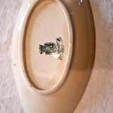 Old ironstone platter from Gien in good condition.