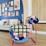 Tufted armchair