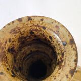 Bougeoir G.Tiffoche en grès pyrité