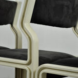 Set of 4 experimental dining chairs by Pierre Mennen for Pastoe, 1972 Netherlands