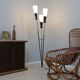 Mid century opaline glass floor lamp