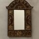 Miroir en bois sculpté ancien