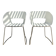 Set of 2 Tribû garden dining chairs
