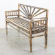 Wooden bench “Sunrise” patina