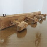 Wabi sabi coat rack 4 patères 40 50