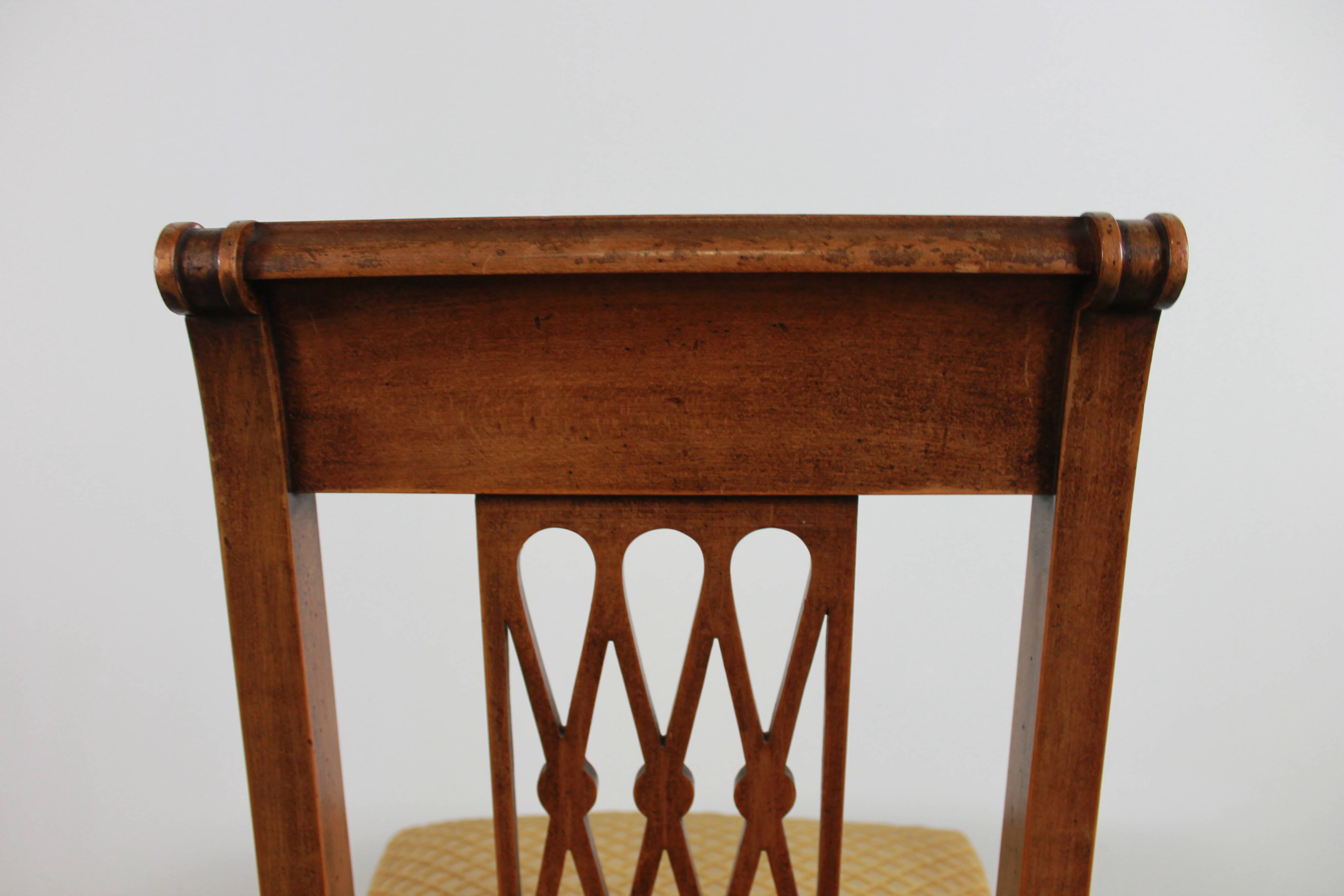 Directoire style chairs