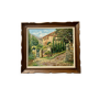Oil on canvas wooden frame "In the Esterel"