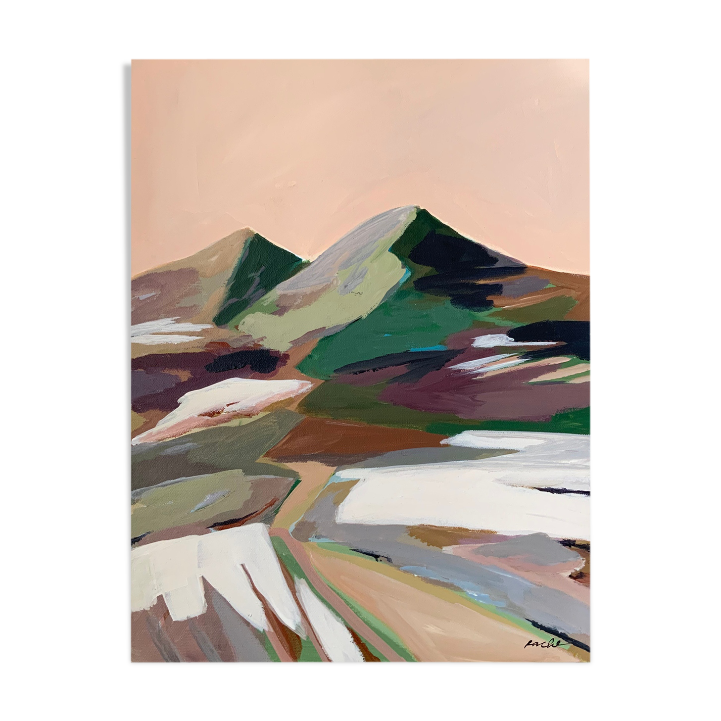 At dusk in the hills