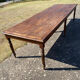 Table de drapier et ses 10 chaises
