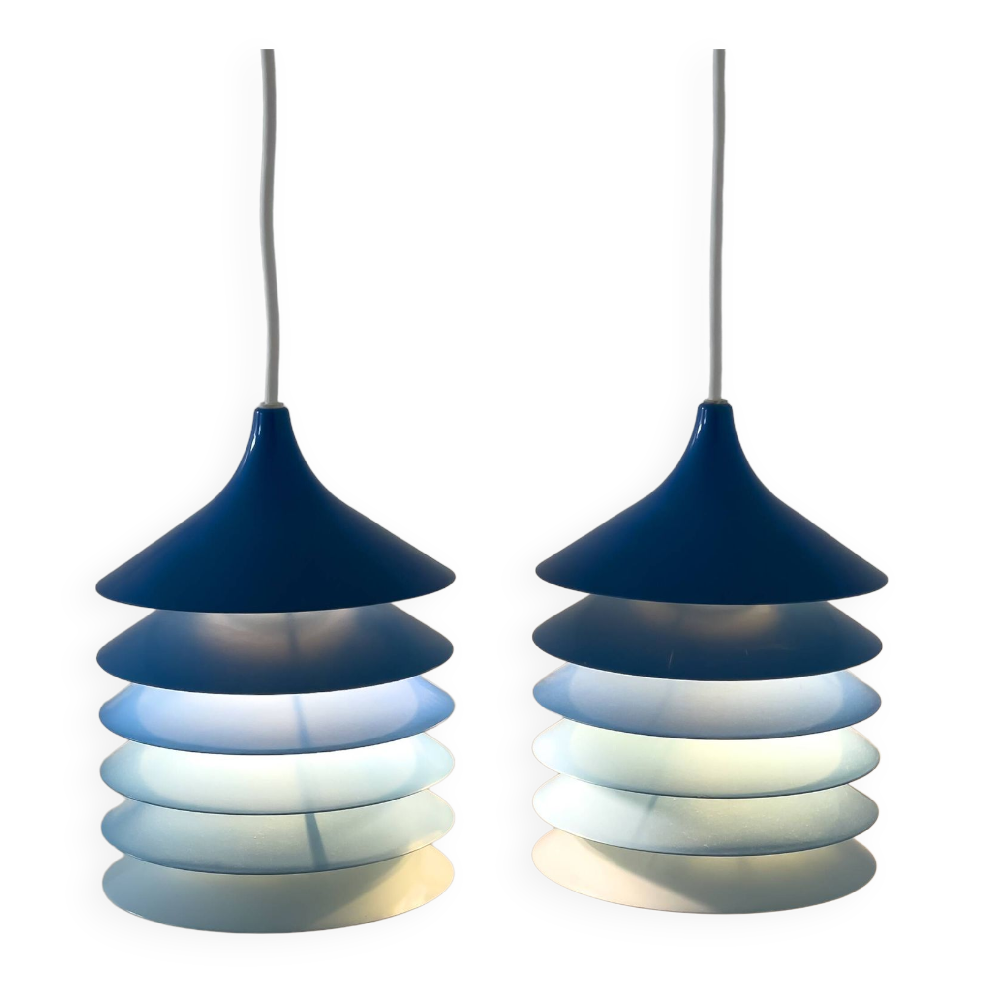 Pair of Retro IKEA Lamps by Bent Boysen