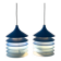 Pair of Retro IKEA Lamps by Bent Boysen