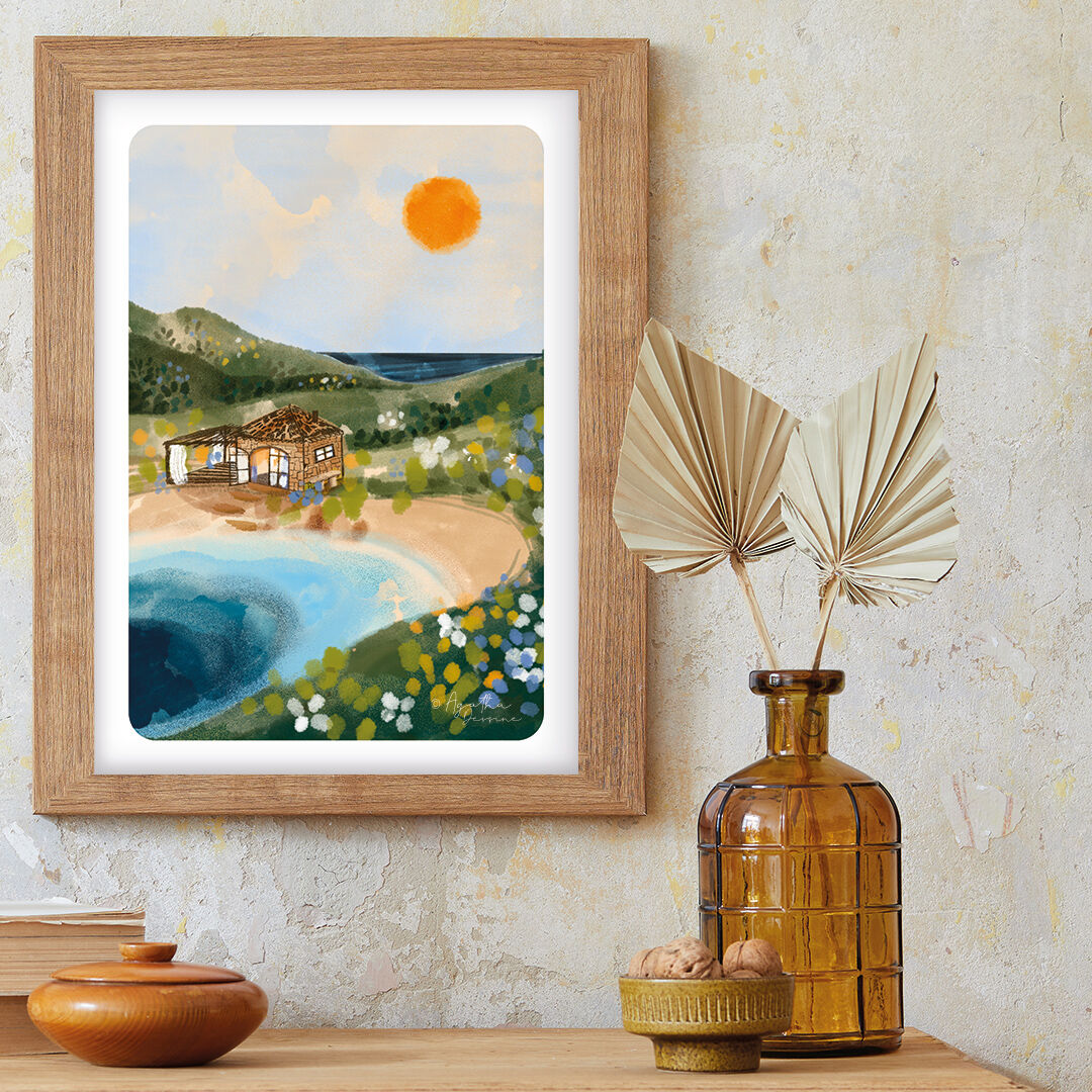 Illustration "Refuge 02" A4