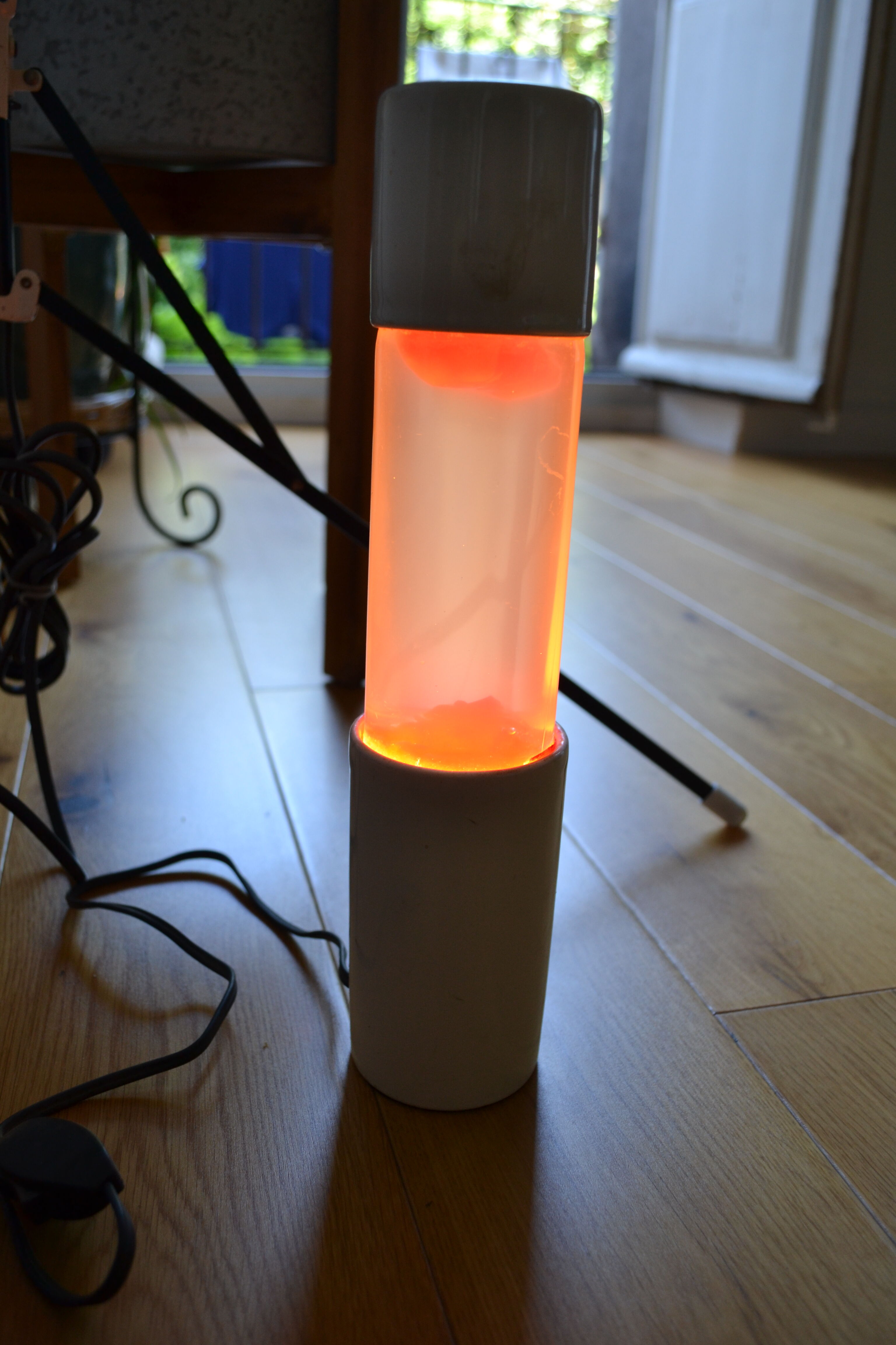 Psychedelic lamp 70's lava space age